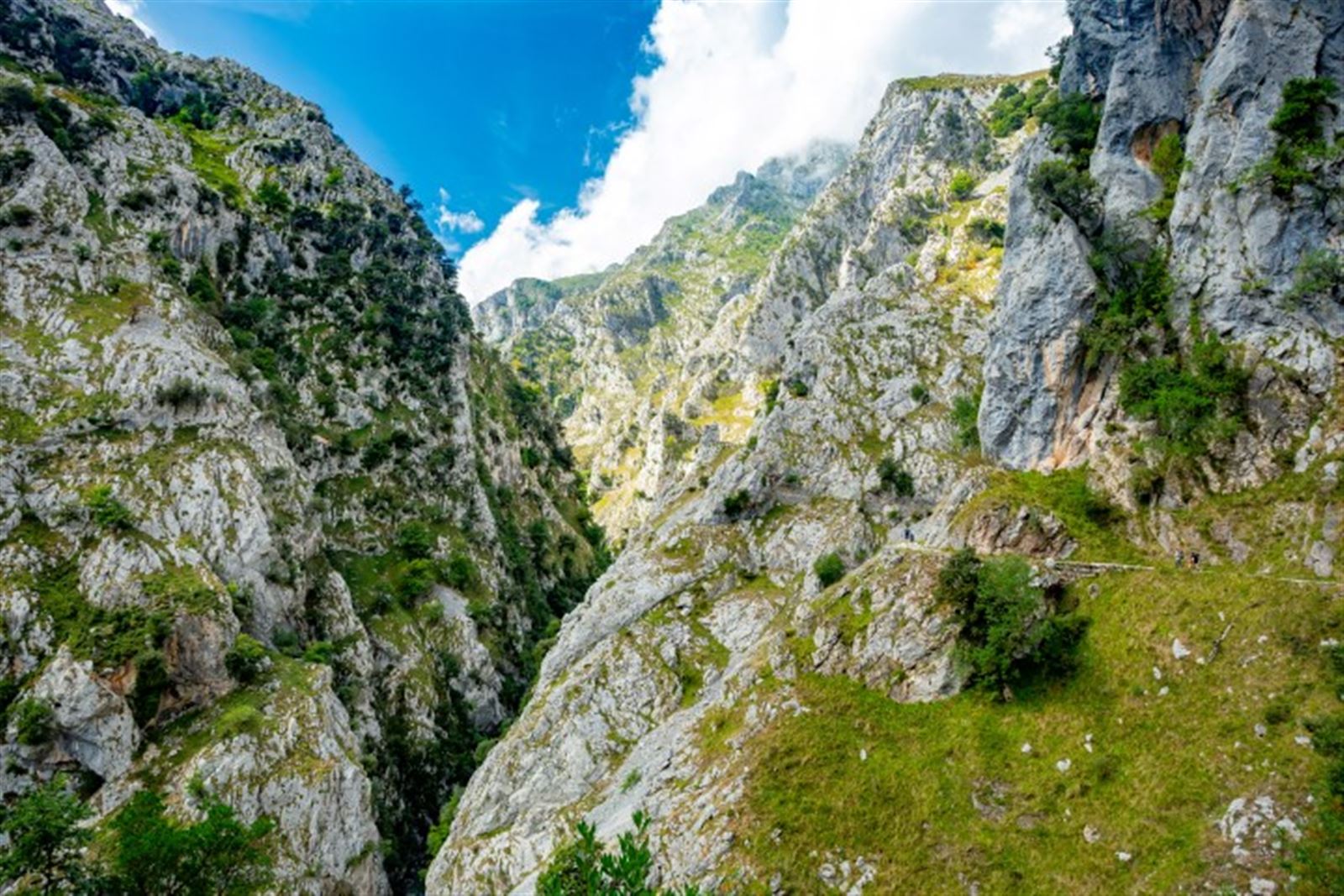 Ruta del Cares im Nationalpark Picos de Europa, Spanien 